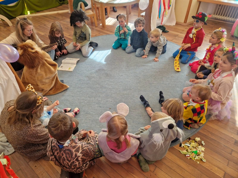 Fasching in der Waldorf Kindergruppe Walding