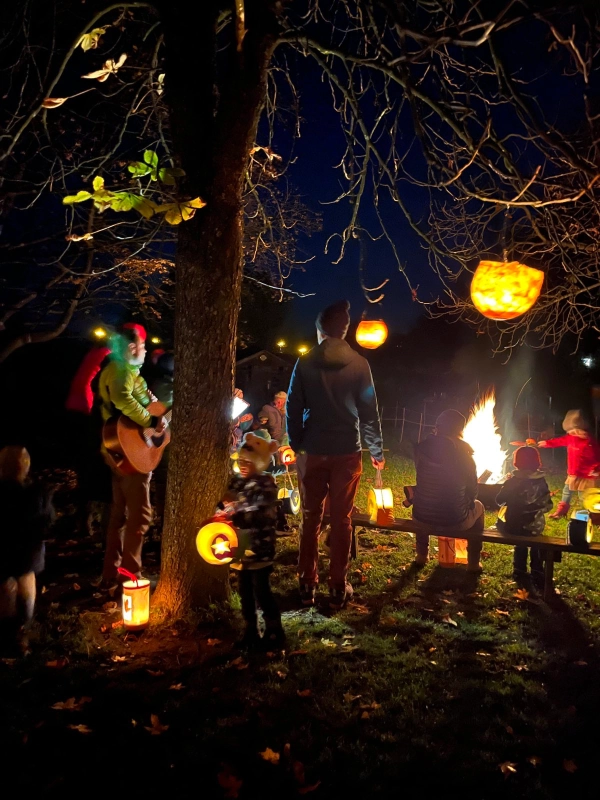 Laternenfest der Waldorfkindergruppe Walding