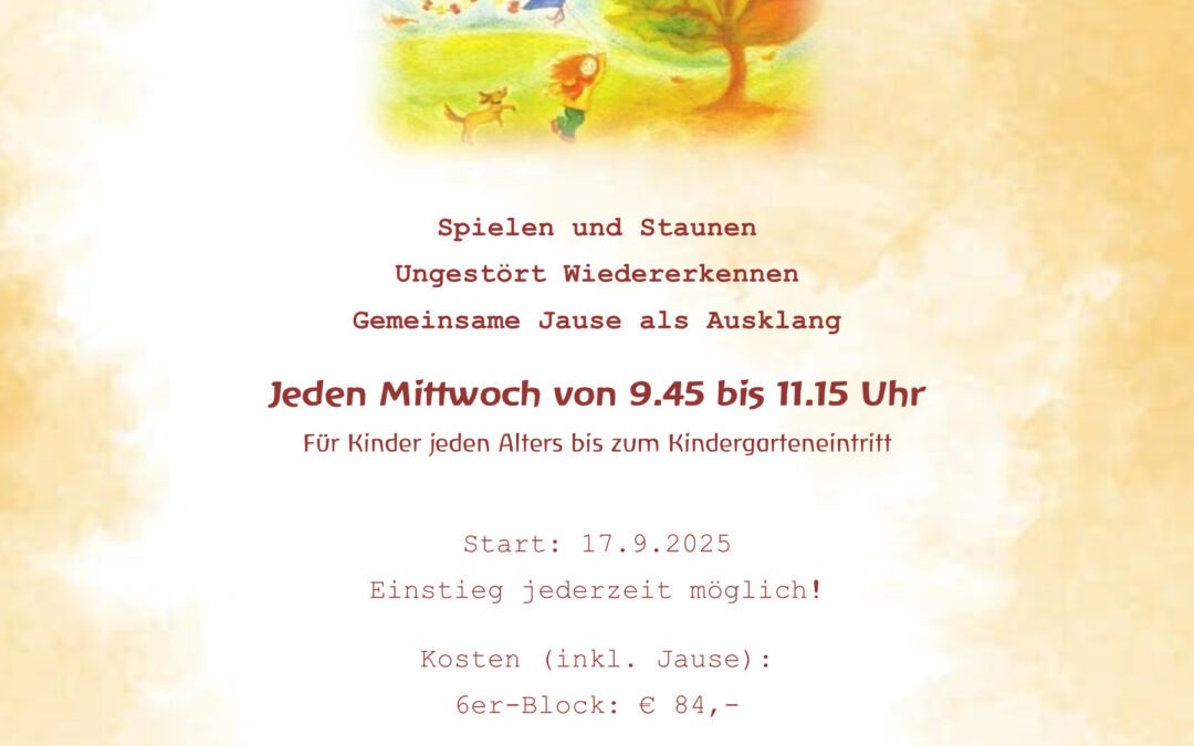 Waldorf Spielgruppe Herbst 2025