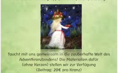 Adventkranzbinden